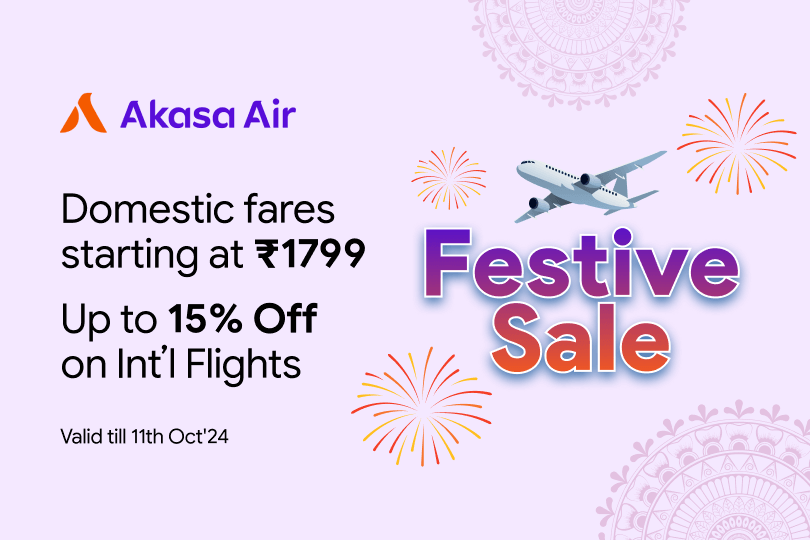 Akasa Air Festive Sale Web