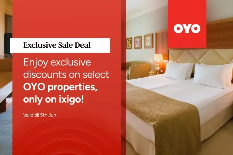 Enjoy Exclusive Discounts on select OYO Properties