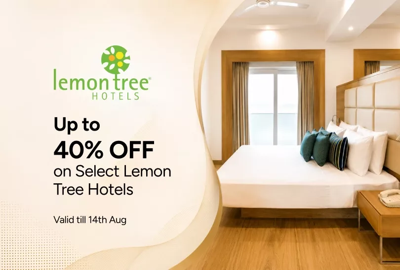 Up to 40% Off on Select Lemon Tree Hotels