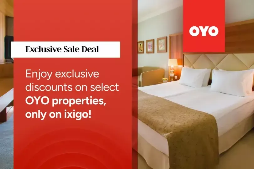 Enjoy Exclusive Discounts on select OYO Properties