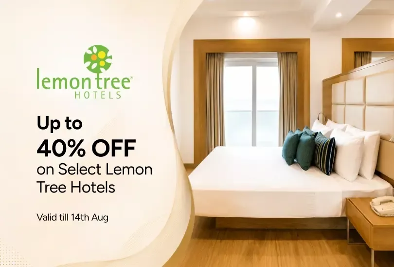 Up to 40% Off on Select Lemon Tree Hotels