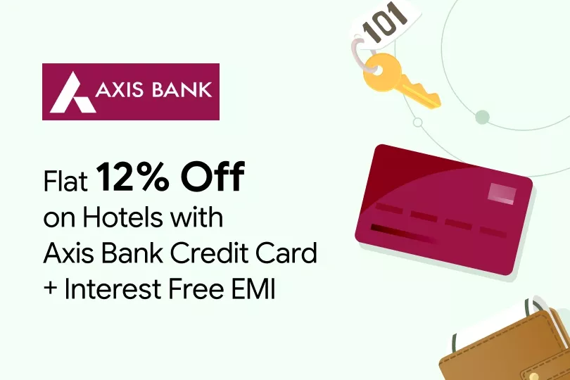 Get Flat 12% Off with Axis Bank Credit Cards + Interest Free EMI