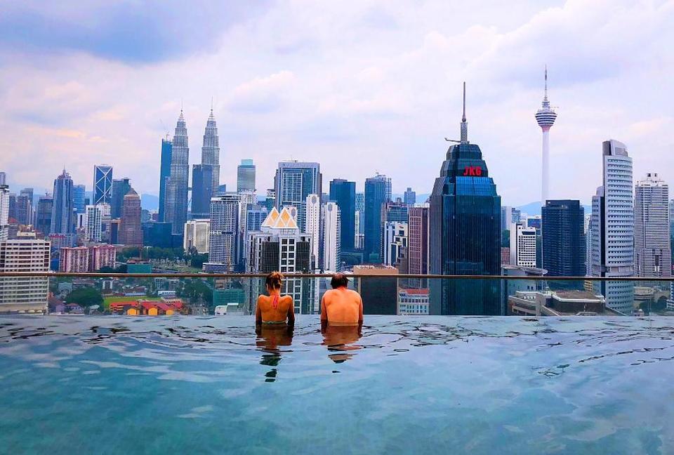 Kl City Infinity Pool 2 Bedroom 5min To Ktm Regalia Hotel