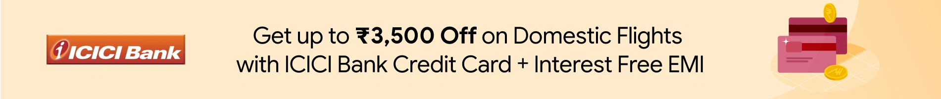 Get up to ₹3,500 Off with ICICI Bank Credit Card + Interest Free EMI