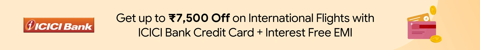Get up to ₹7,500 Off with ICICI Bank Credit Card + Interest Free EMI