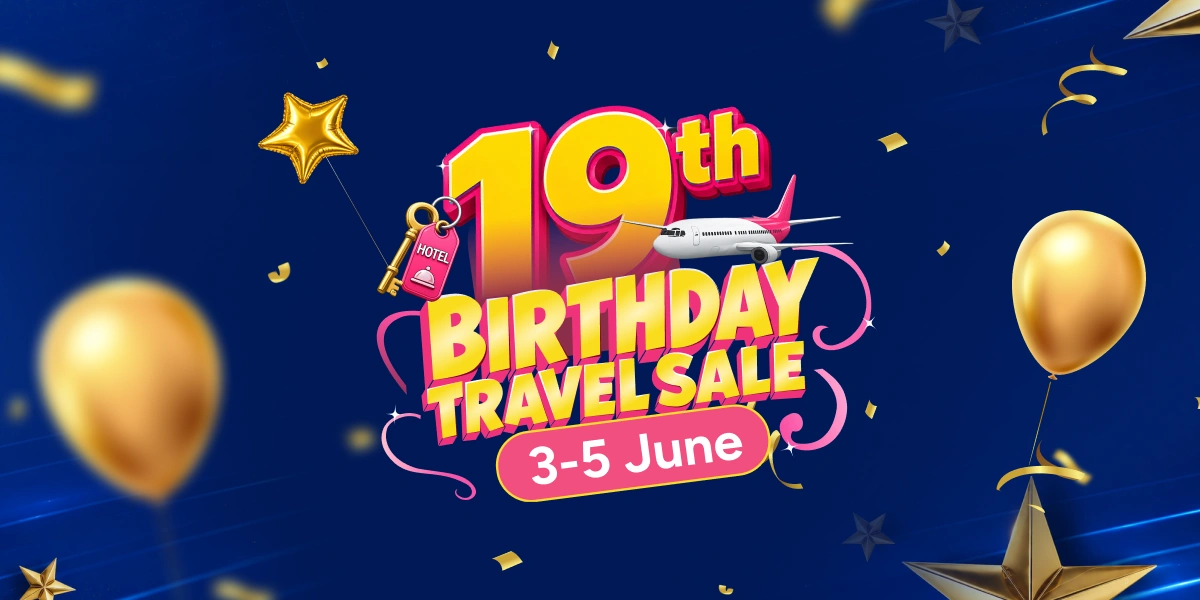 19th Birthday Travel Sale: Get Flat 91% Off