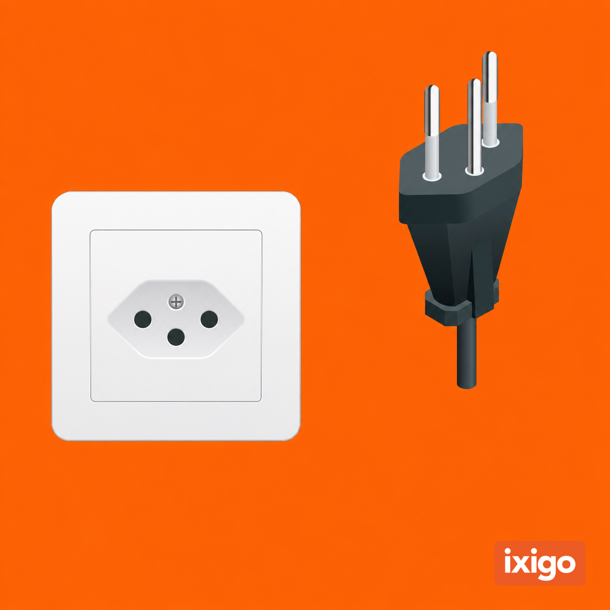 Type J plug and socket
