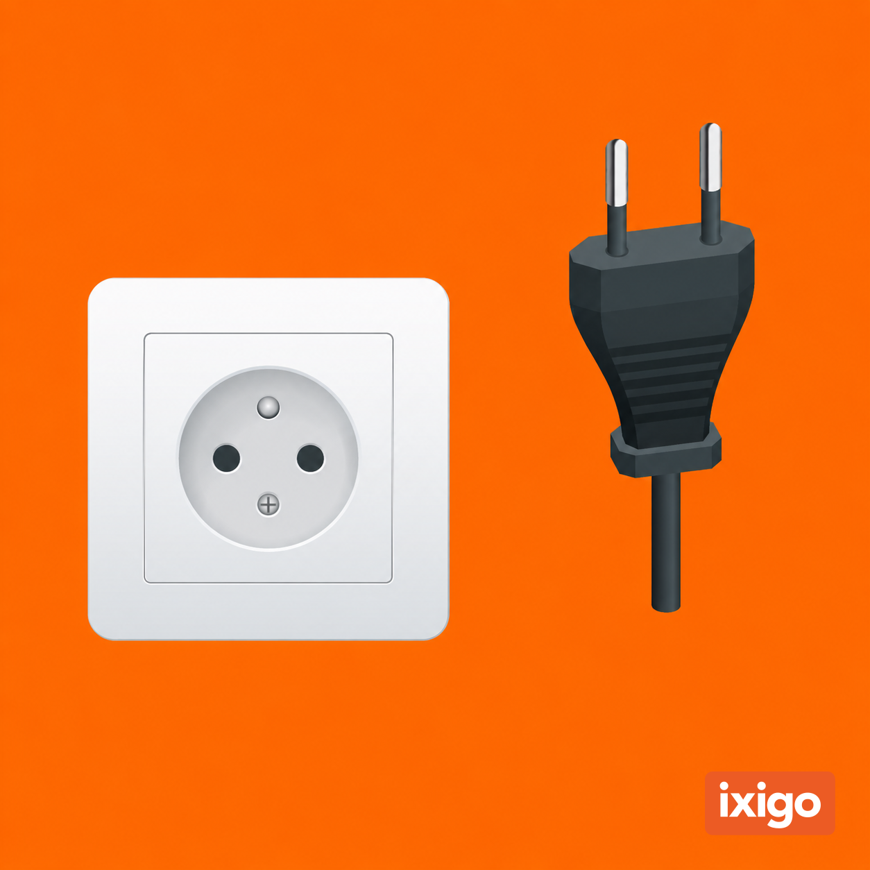 Type C plug and socket