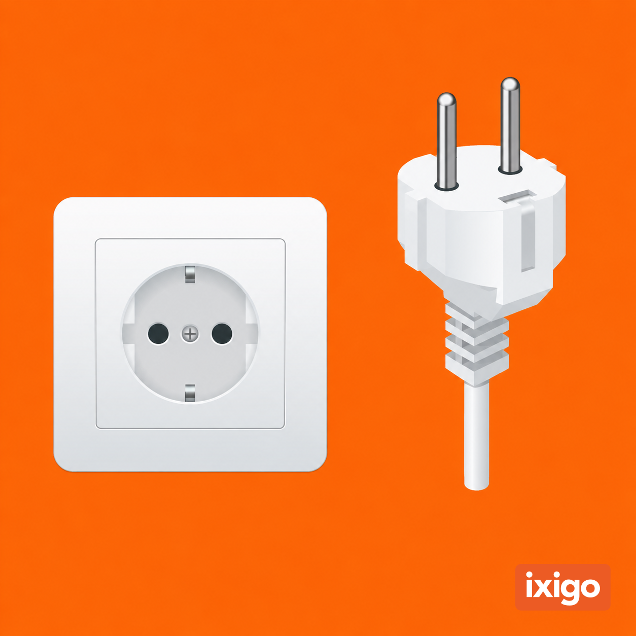 Type F plug and socket