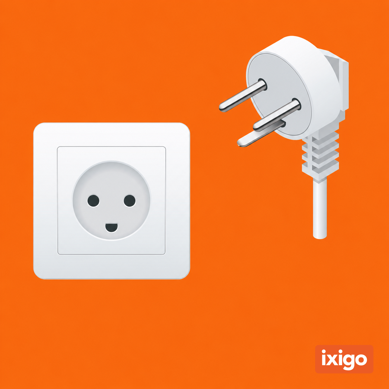 Type K plug and socket