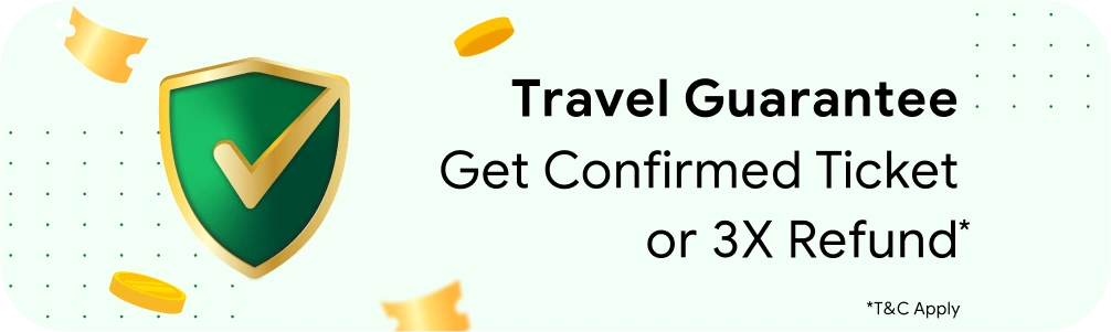 Enjoy 3x refund with with Travel Guarantee