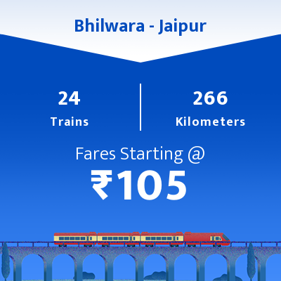 Bhilwara To Jaipur Trains Book Tickets Check Seat Availability